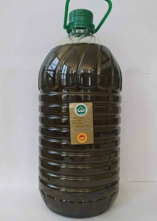Jaén 100% Picual - Aceite de Oliva Virgen Extra - Premium Reserva Familiar AOVE - Sierra Mágina – Vergilia (5 Litros Garrafa) - Imagen 4